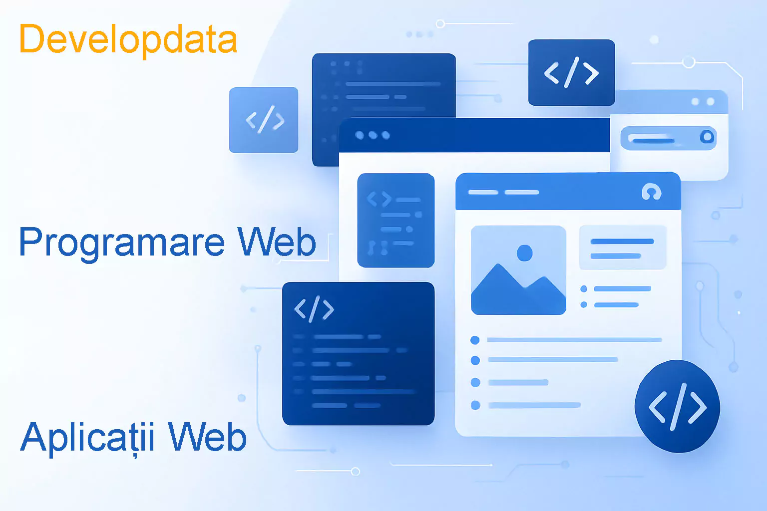 Servicii programare web aplicatii web Developdata Timisoara